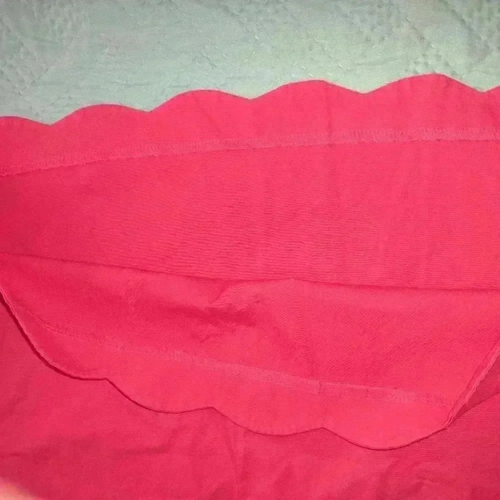 Fuchsia stretching cotton mini dress size 8 - Picture 7 of 9